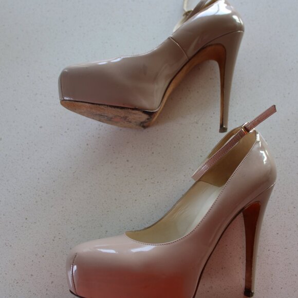 Brian Atwood Patent Leather Heels - Picture 2 of 4